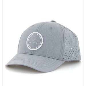 NWT PGA TOUR Heather GRAY Performance SNAPBACK Golf HAT Cap